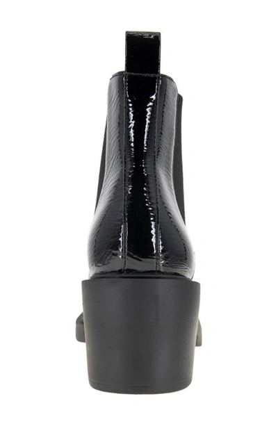 Shop Andre Assous André Assous Gemma Chelsea Boot In Black Patent
