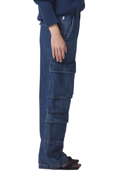 Shop Citizens Of Humanity Delena High Waist Wide Leg Cargo Jeans In Alma