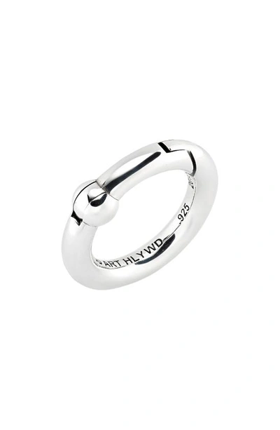 Shop Good Art Hlywd Sterling Silver Carabiner Ring