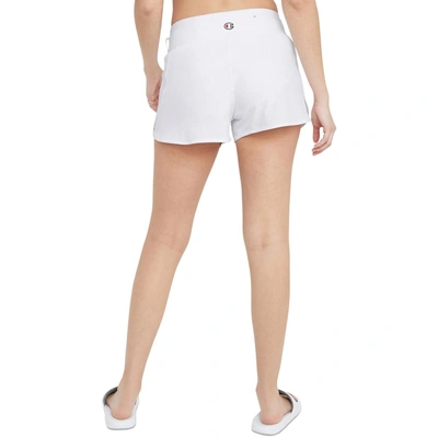 Shop Champion Womens High Rise Comfy Shorts In White