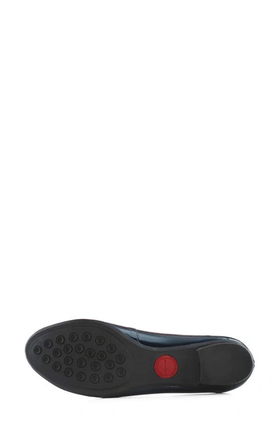 Shop Marc Joseph New York Ferris Flat In Navy Patent