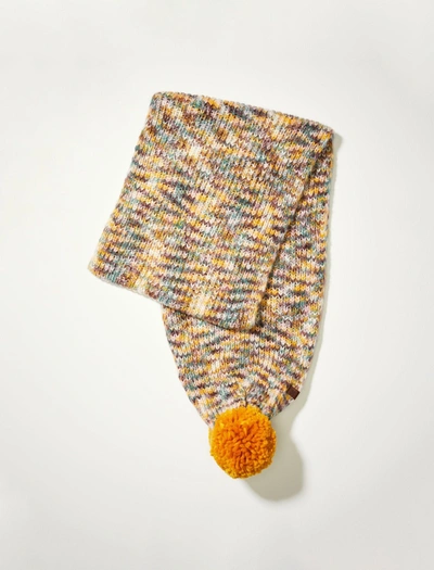 Shop Lucky Brand Cozy Muticolor Knit Scarf In Multi