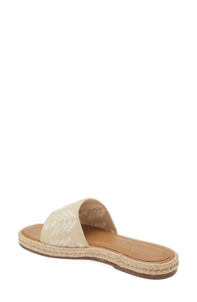Shop Kaanas Kai Espadrille Slide Sandal In Beige