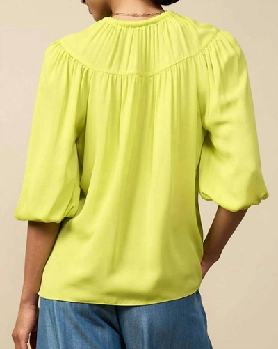 Shop Current Air Mama Mia Top In Lime In Green