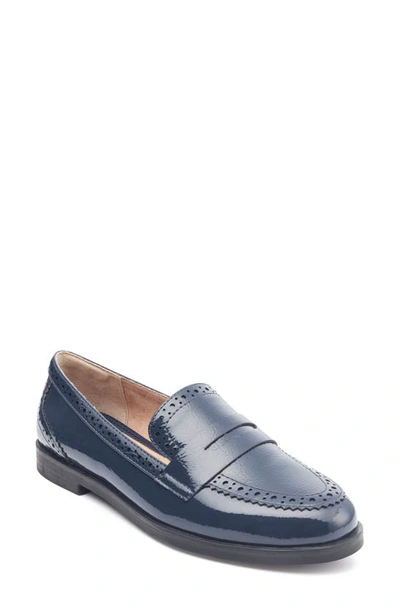 Shop Me Too Breck Penny Loafer In Navy
