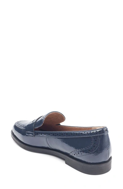 Shop Me Too Breck Penny Loafer In Navy