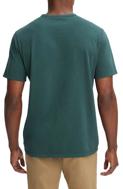 Shop Vince Solid T-shirt In Washed Deep Teal