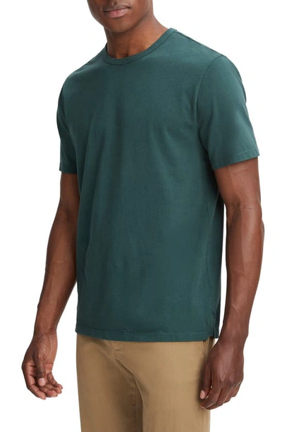 Shop Vince Solid T-shirt In Washed Deep Teal