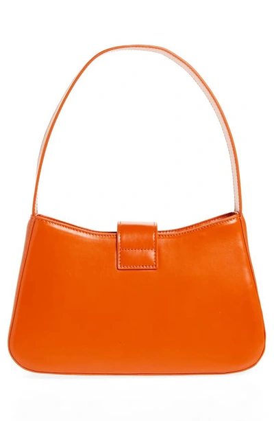 Shop Brandon Blackwood Small Daphne Shoulder Bag In Orange