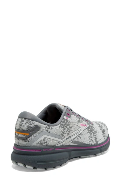 Shop Brooks Ghost 15 Running Shoe In White/ Oyster/ Oriole