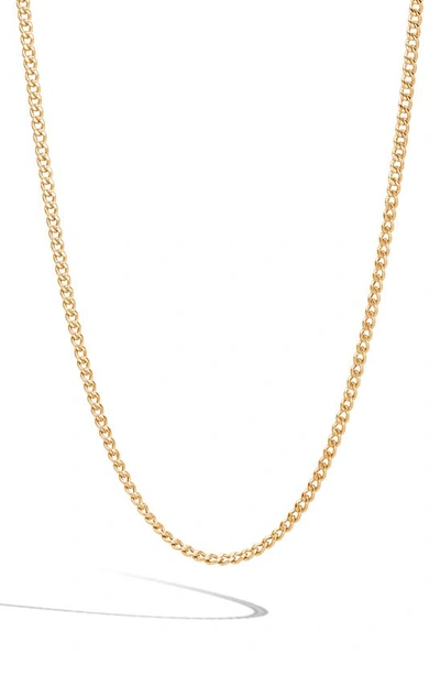 Shop John Hardy Classic 18k Gold Curb Chain Necklace