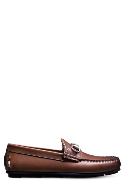 Allen Edmonds Sebastian Bit Driving Loafer In Chili