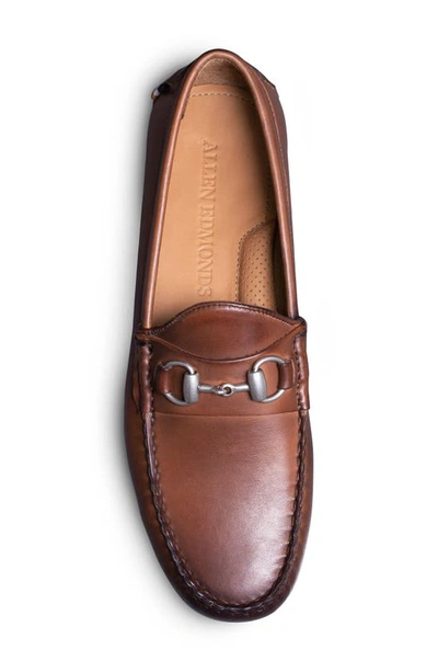 Allen Edmonds Sebastian Bit Driving Loafer In Chili