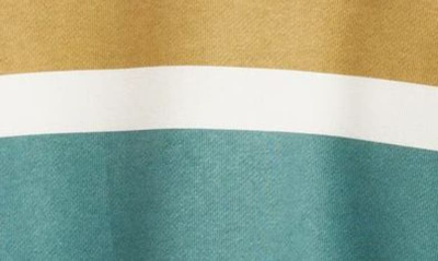 Shop Isabel Marant Meyoan Stripe Cotton Blend Sweatshirt In Khaki