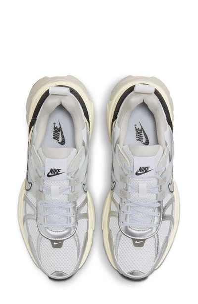 Shop Nike V2k Run Sneaker In Summit White/ Metallic Silver