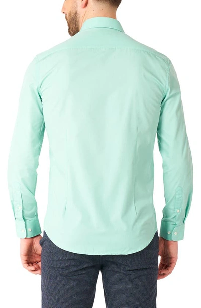 Opposuits Magic Mint Button-up Shirt In Teal/mint