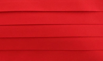 Shop Trafalgar Sutton Solid Silk Cummerbund In Red