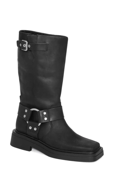 Shop Vagabond Shoemakers Eyra Moto Boot In Off Black