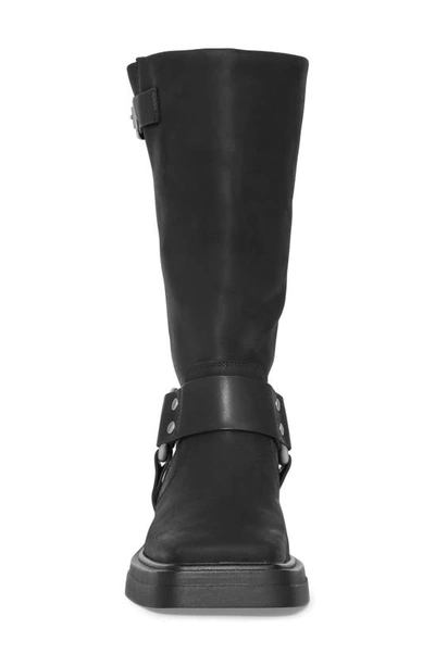 Shop Vagabond Shoemakers Eyra Moto Boot In Off Black