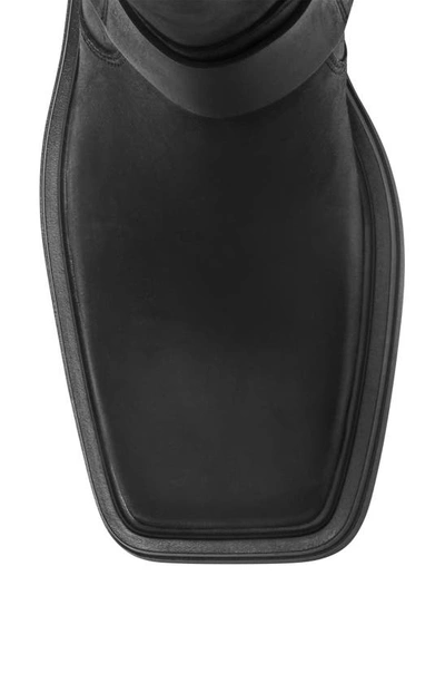 Vagabond Shoemakers Eyra Moto Boot In Off Black