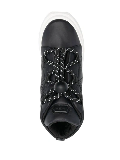 Shop Ash Igloo Puffy Sneakers In Black