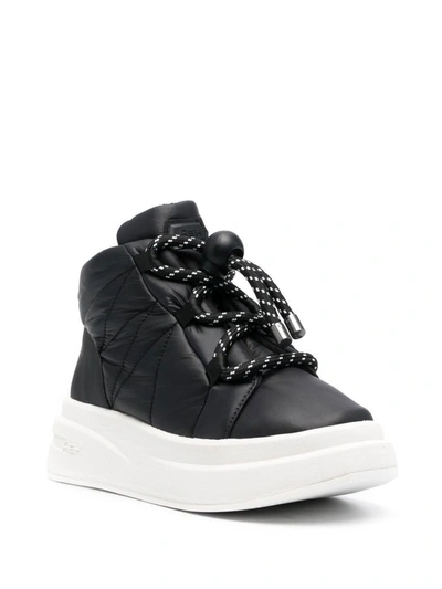 Shop Ash Igloo Puffy Sneakers In Black
