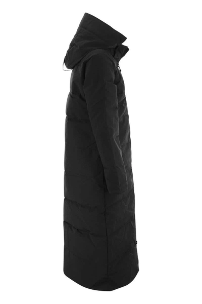 Shop Canada Goose Mystique - Long Parka With Hood In Black