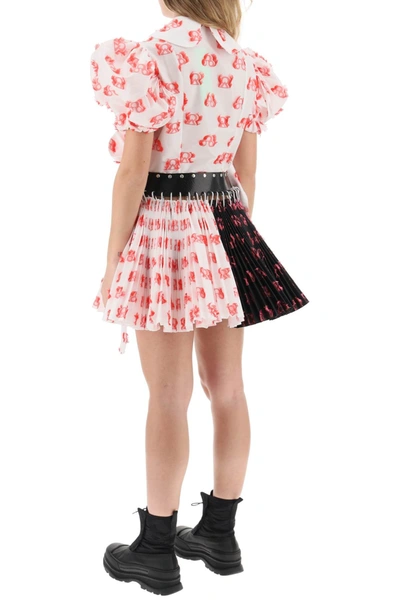 Shop Chopova Lowena 'apex' Carabiner Belted Mini Dress