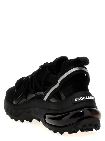 Shop Dsquared2 Bubble Sneakers Black