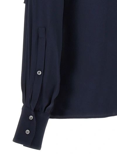 Shop N°21 Draping Blouse Shirt, Blouse Blue