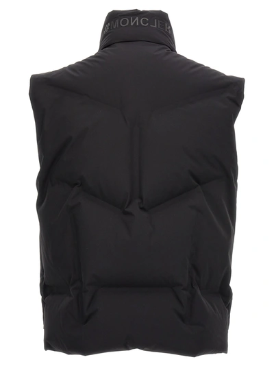 Shop Moncler Lengau' Vest Gilet Black