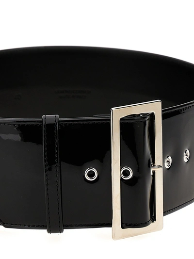 Shop Philosophy Patent Leather Belt Belts Black