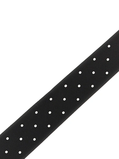 Shop Dolce & Gabbana Polka Dot Tie Ties, Papillon White/black