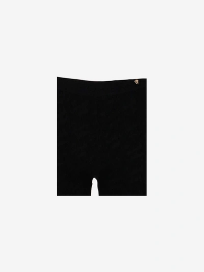Shop Versace Trousers Black In Nero