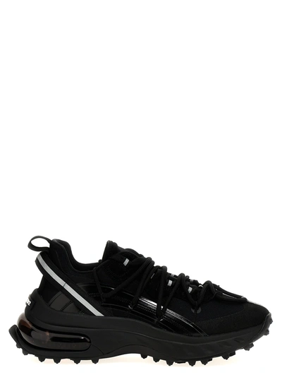 Shop Dsquared2 Bubble Sneakers In Black