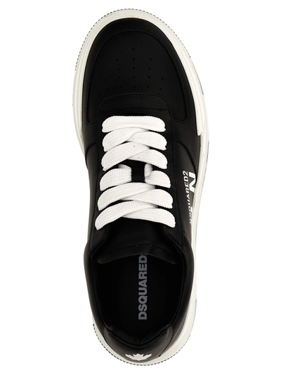 Shop Dsquared2 Canadian Sneakers White/black