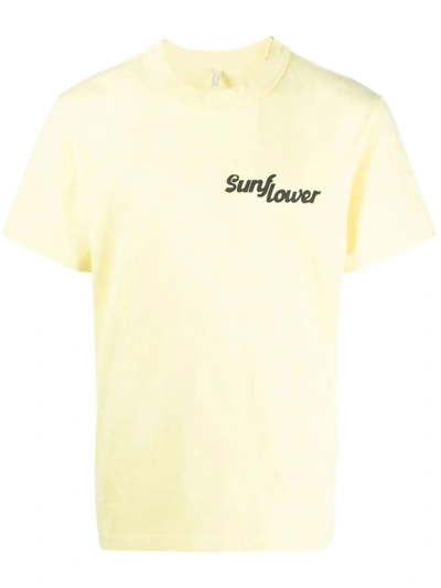Shop Sunflower Tshirt In Faded Yellow