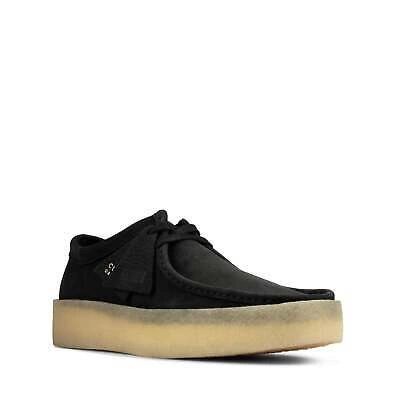 Pre-owned Clarks Wallabee Cup Black Nubuck Made In Vietnam