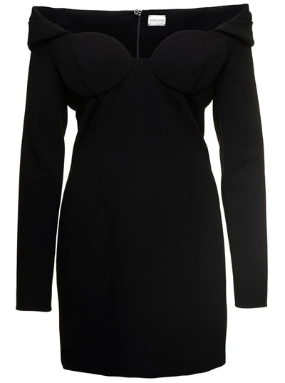Shop Magda Butrym Pf23 Dress 27 Black