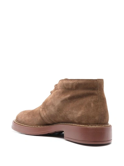 Shop Tod's Extralight 61k Ankle Boots Shoes In Brown
