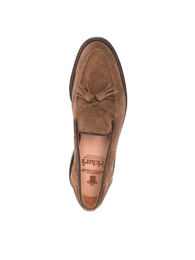 Shop Tricker's Elton Lace Up Castorino Shoes In Brown