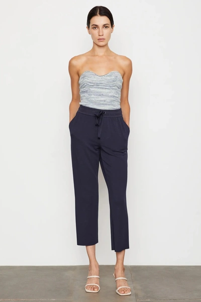 Shop Bailey44 Ava Knit Pant In Midnight Blue