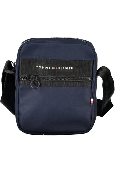 Shop Tommy Hilfiger Blue Polyester Shoulder Men's Bag