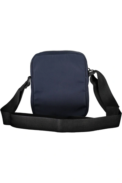 Shop Tommy Hilfiger Blue Polyester Shoulder Men's Bag