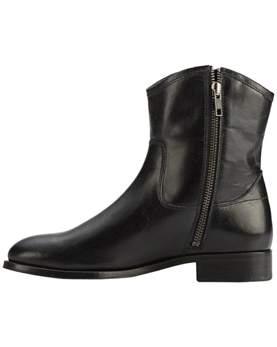 Shop Frye Melissa Leather Boot In Black