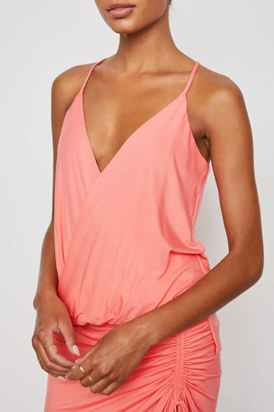 Shop Bailey44 Mady Top In Coral In Pink
