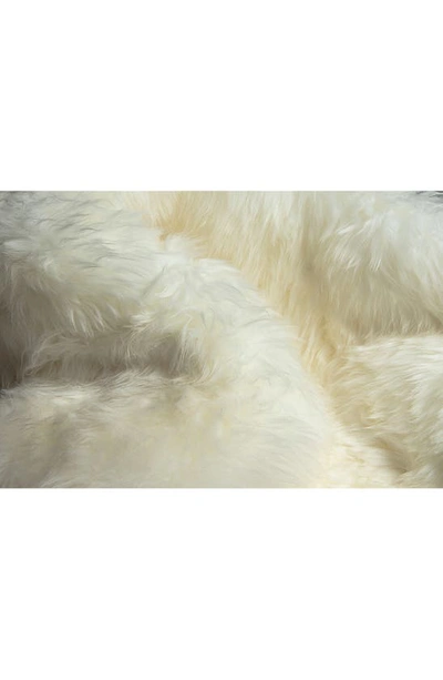 Shop Natural New Zealand Rectangular Sheepskin Throw In
