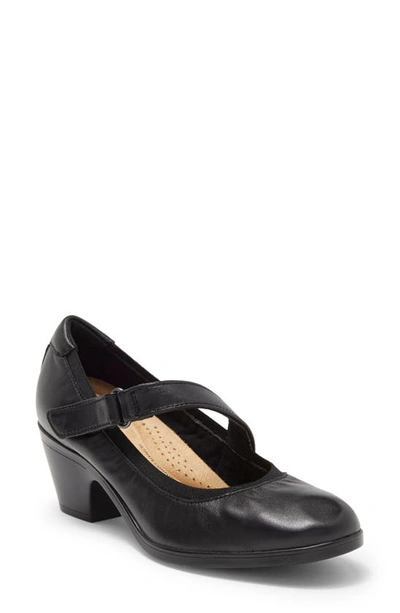 Clarks Emily2 Mabel In Black Leather