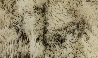 Natural New Zealand Triple Sheepskin Throw In Gradient Chocolate