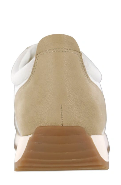 Shop Mia Kable Sneaker In Cream/ Natural/ White